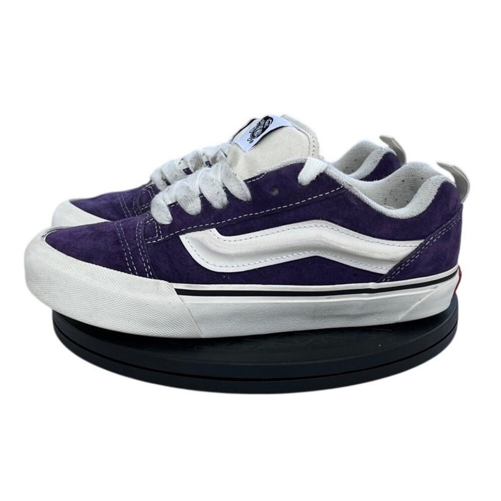 Unisex Vans Knu Skool VN000CS0DRV Suede Skate Sports Sneaker SZ M4.5/W6 Purple